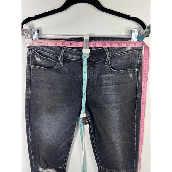 Rta Denim Icon Skinny Ankle Jeans Black Women's 26 / 2 - Picture 11 of 12